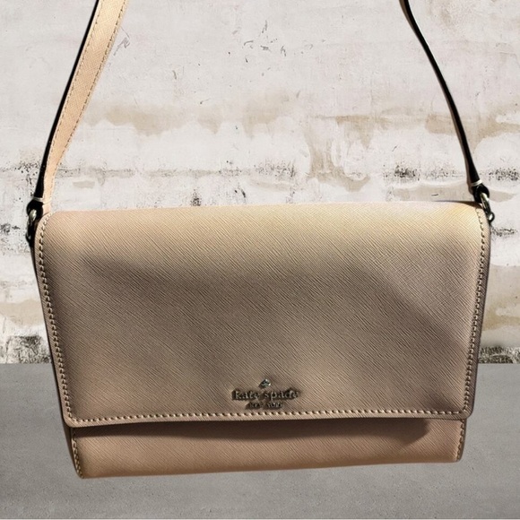 Kate Spade Light pink/ beige Crossbody Bag - Picture 2 of 8